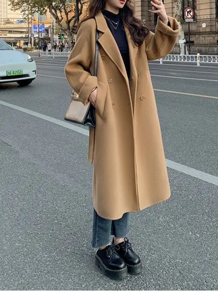 EstelleRevers™ | Reversible Double-Breasted Coat