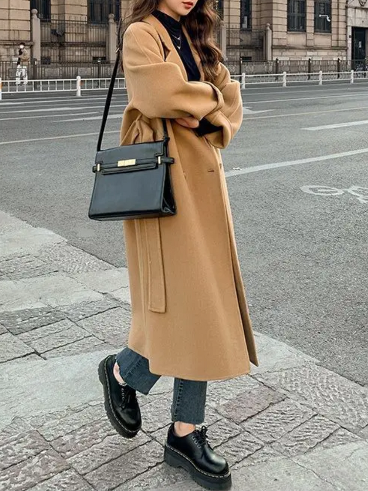 EstelleRevers™ | Reversible Double-Breasted Coat