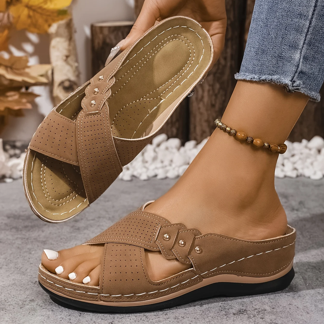 Novessa | Orthopaedic Wedge Sandals