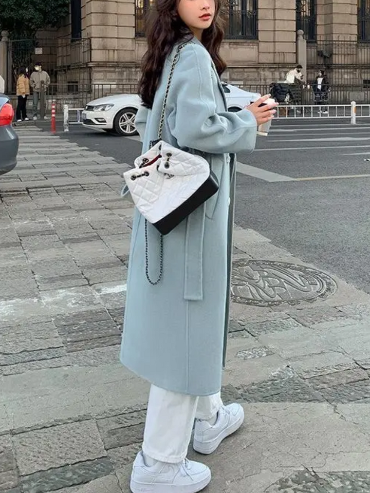 EstelleRevers™ | Reversible Double-Breasted Coat