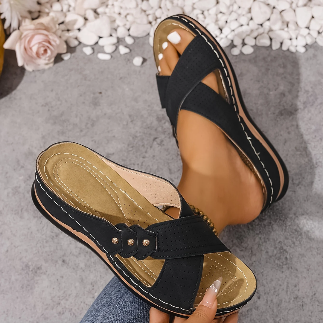 Novessa | Orthopaedic Wedge Sandals