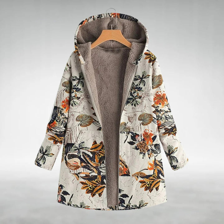 BloomFleece™ | Floral Print Fleece Jacket