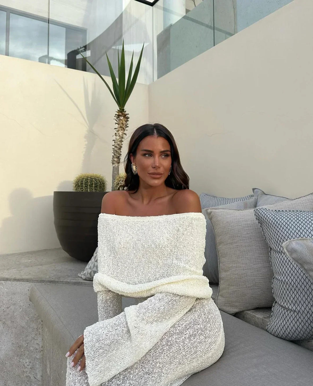 VALÉRA ™ || Chique Off-Shoulder Jurk