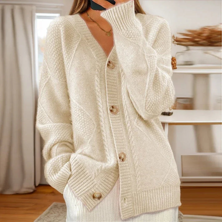 EloiseCharm™ | Classic Knitted Cardigan