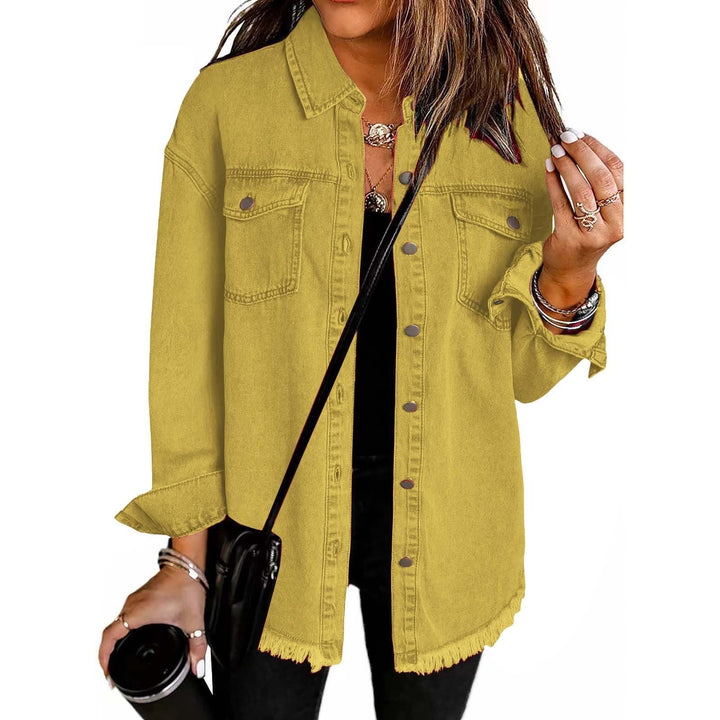 KaiaMuse™ | Oversized Vintage Denim Jacket
