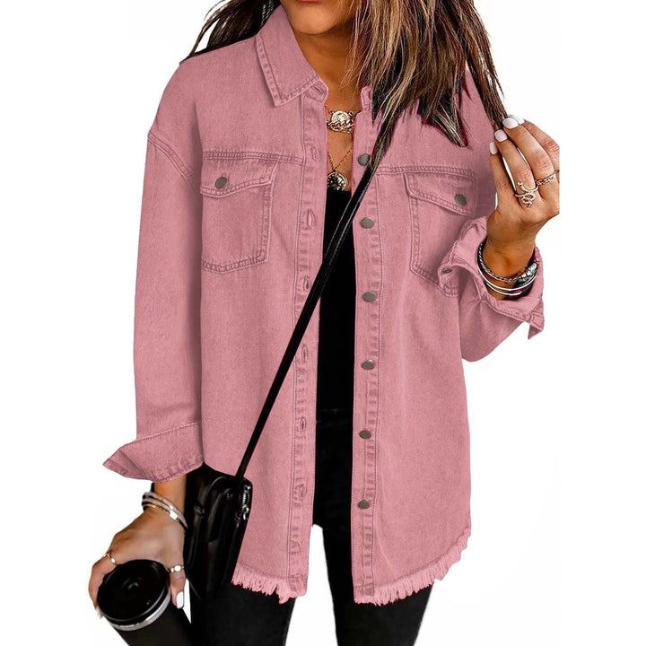 KaiaMuse™ | Oversized Vintage Denim Jacket