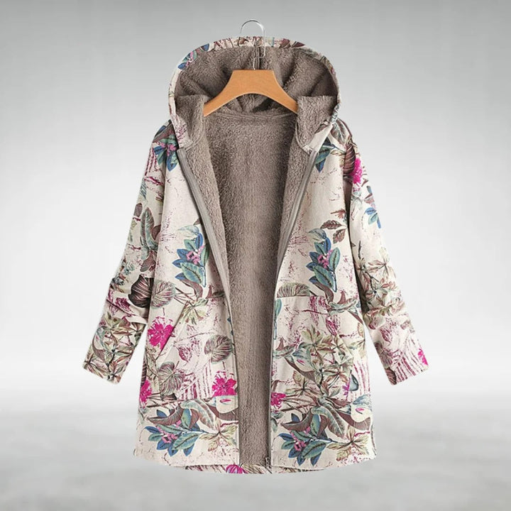 BloomFleece™ | Floral Print Fleece Jacket