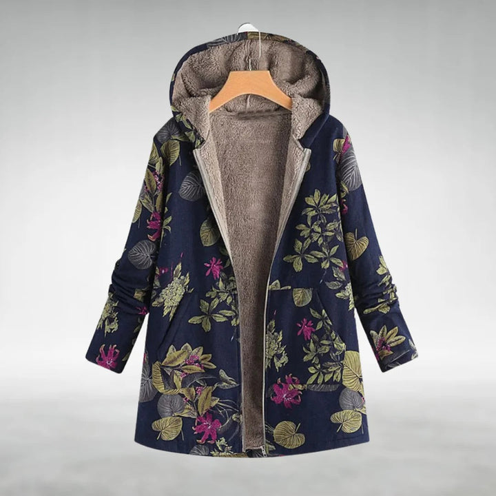 BloomFleece™ | Floral Print Fleece Jacket