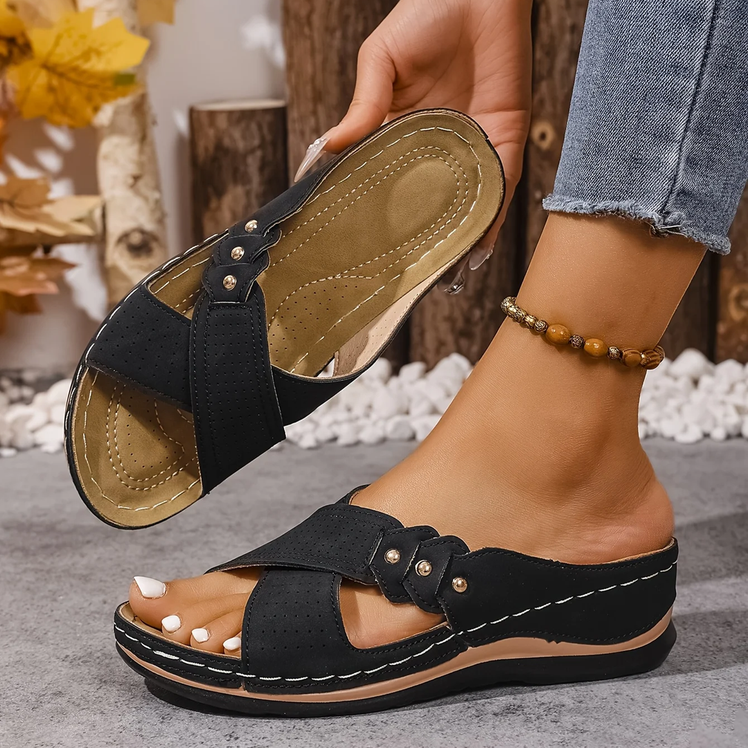 Novessa | Orthopaedic Wedge Sandals