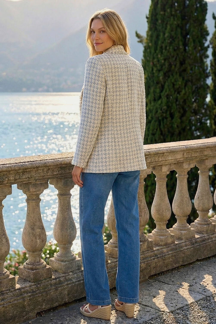 LuxeLine Frayed Bouclé | Kensington Jacket