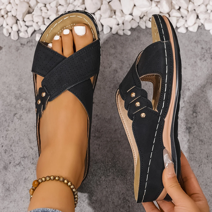 Novessa | Orthopaedic Wedge Sandals