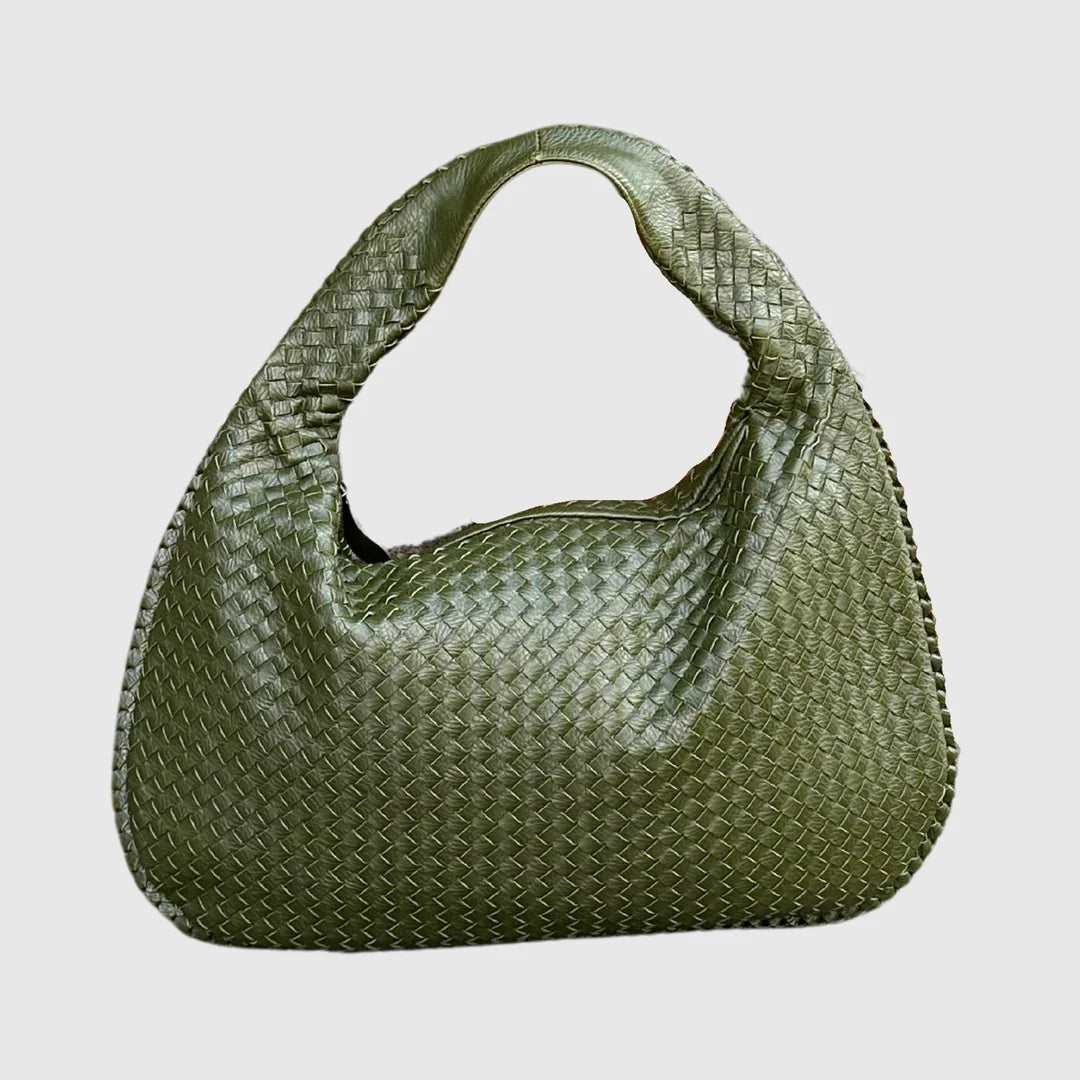 Bogota™ | Woven Leren Dames Tas
