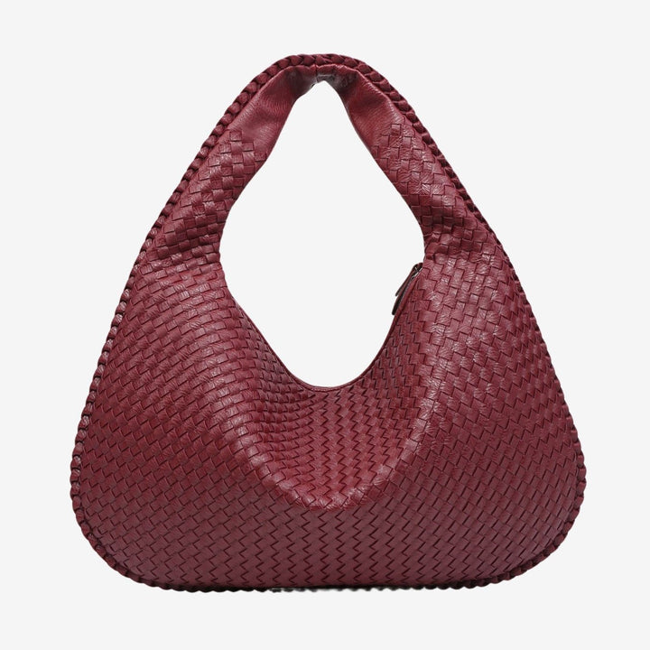 Bogota™ | Woven Leren Dames Tas