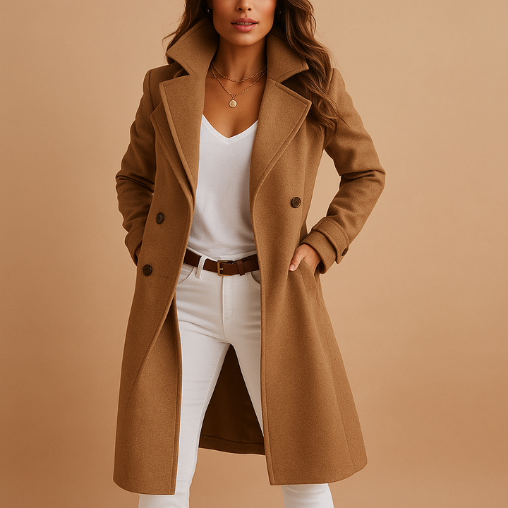AllegraWool™ | Classic Wool‑Blend Coat