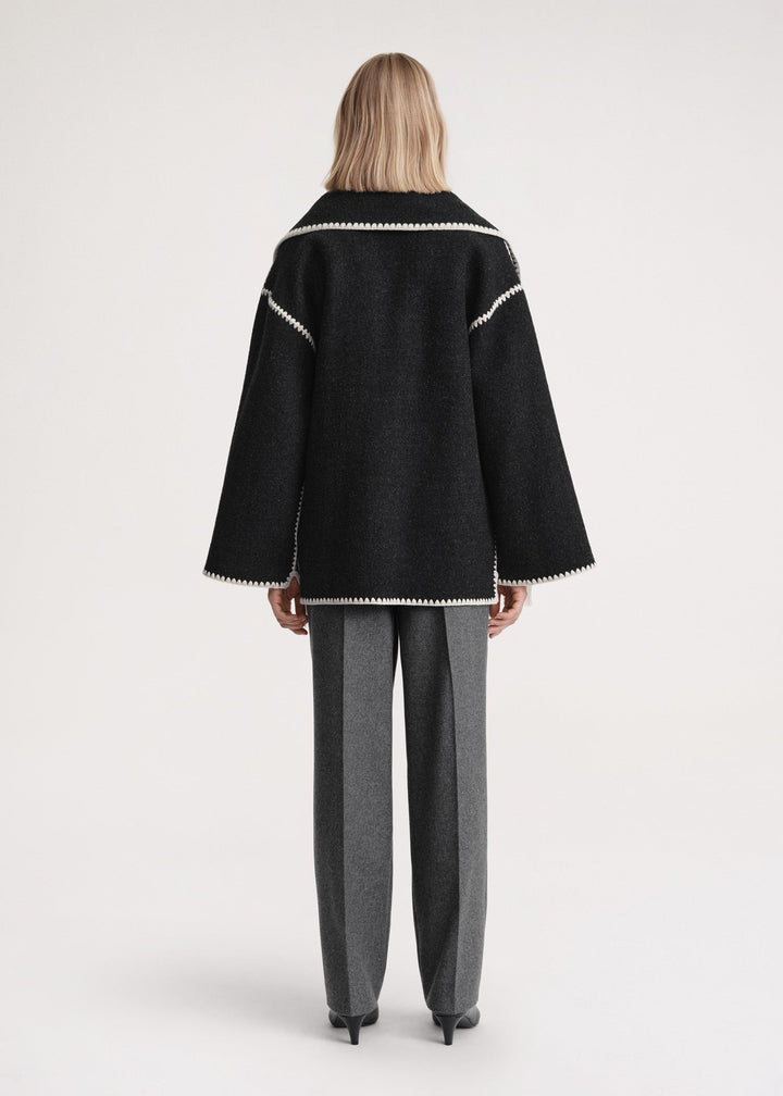 Celeste™ | Scarf Cape Coat