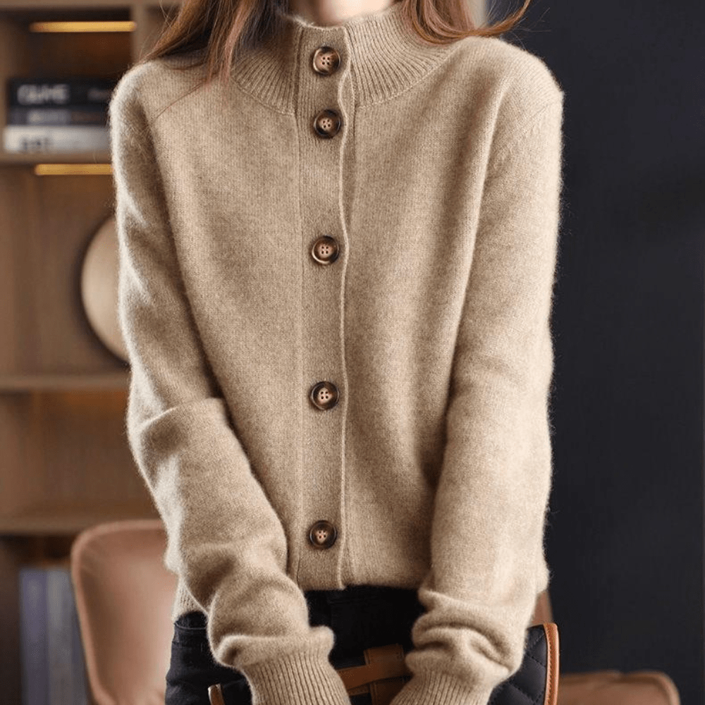 Anny™| Luxurious Cashmere Knit Cardigan