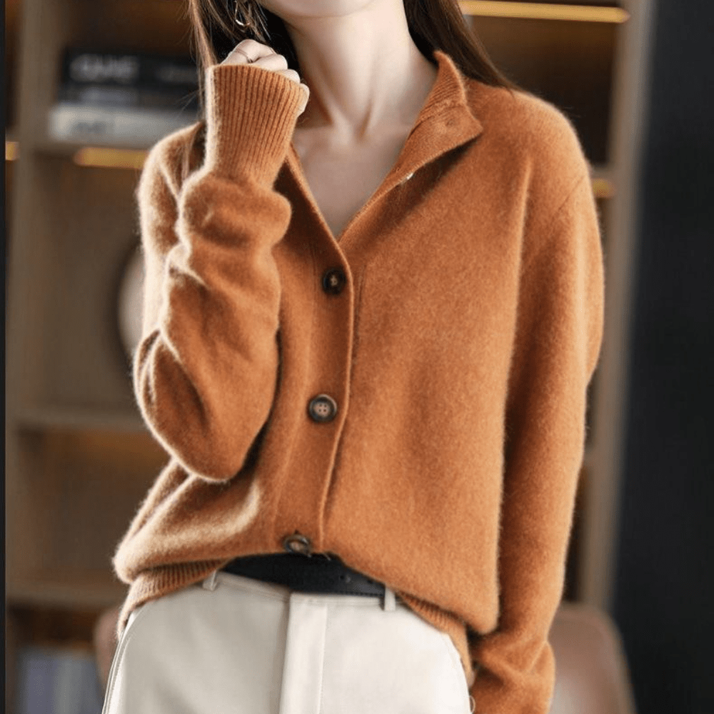 Anny™| Luxurious Cashmere Knit Cardigan