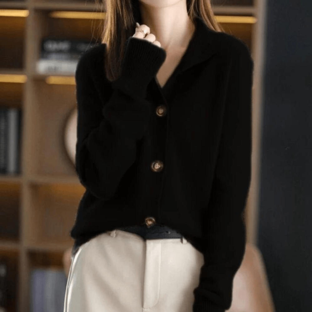 Anny™| Luxurious Cashmere Knit Cardigan