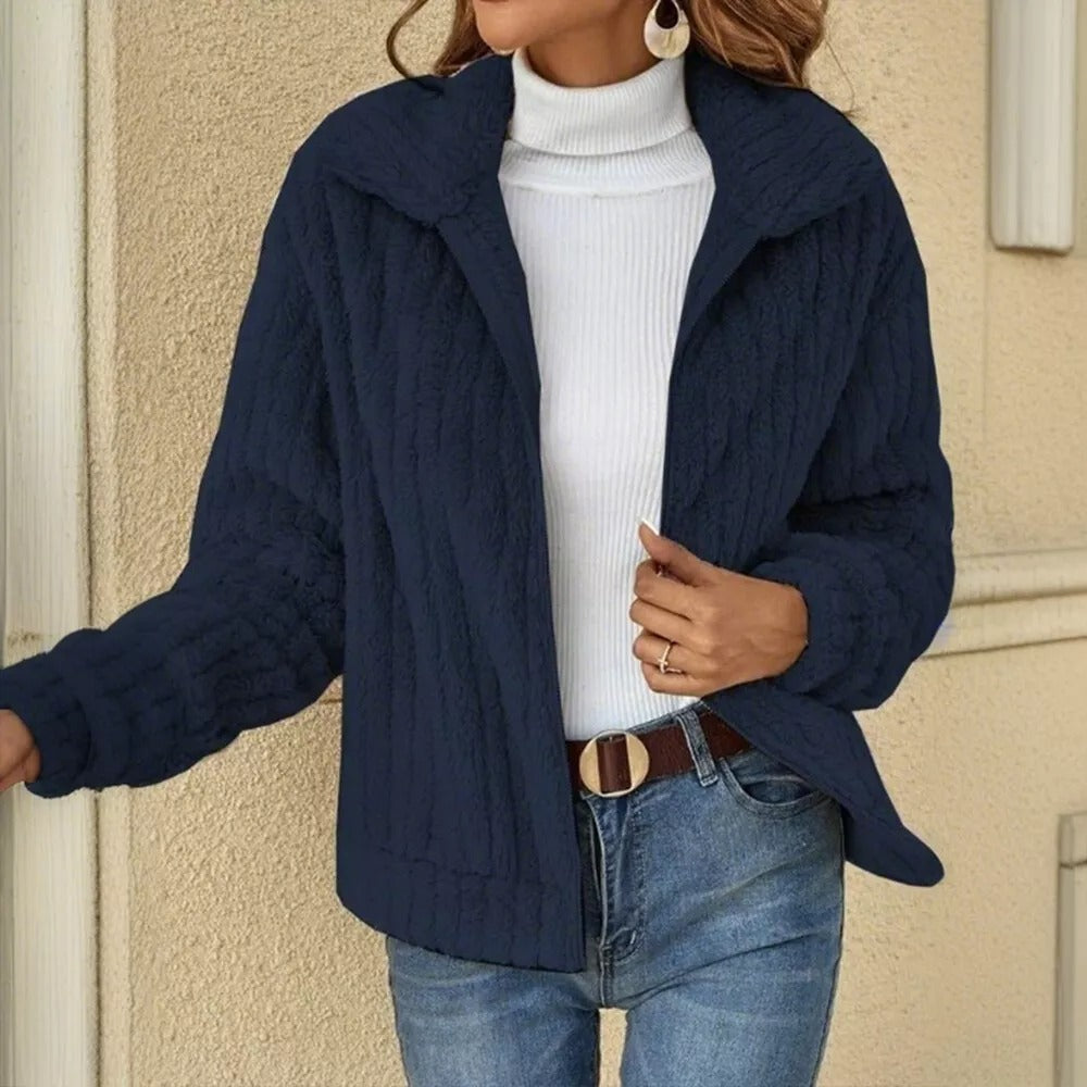 SheenaCozy™ | Plush Winter Knit Sweater